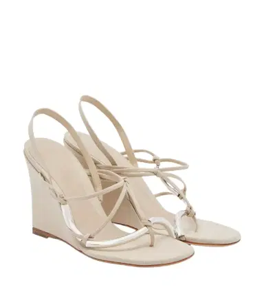 Christopher Esber Molten wedge thong sandals | Thumbnail 1 Christopher Esber Molten wedge thong sandals | Thumbnail 1