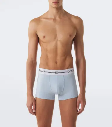 Dolce & Gabbana Set of 3 cotton-blend jersey briefs | Thumbnail 4 Dolce & Gabbana Set of 3 cotton-blend jersey briefs | Thumbnail 4