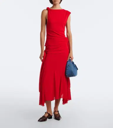 Ganni Mini denim top-handle bag | Thumbnail 5 Ganni Mini denim top-handle bag | Thumbnail 5
