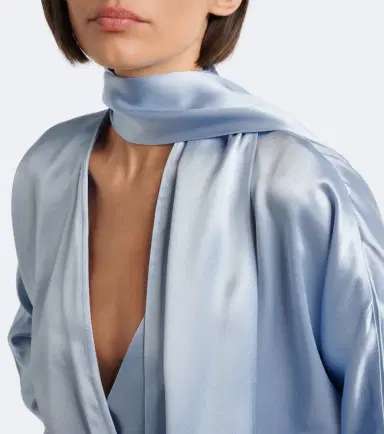 Ganni Scarf-detail blouse | Thumbnail 4 Ganni Scarf-detail blouse | Thumbnail 4
