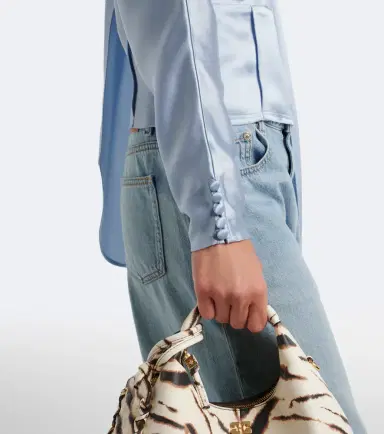 Ganni Scarf-detail blouse | Thumbnail 6 Ganni Scarf-detail blouse | Thumbnail 6