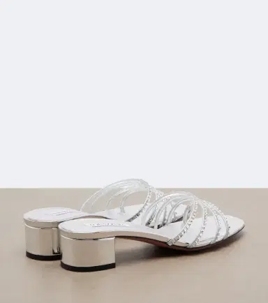 Aquazzura Sensation embellished leather sandals | Thumbnail 3 Aquazzura Sensation embellished leather sandals | Thumbnail 3