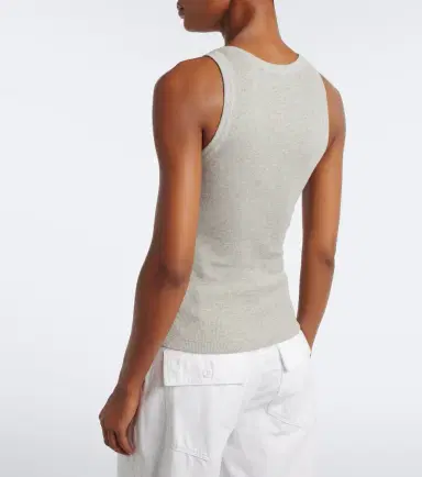 AMI PARIS Ami de Caur cotton jersey tank top | Thumbnail 4 AMI PARIS Ami de Caur cotton jersey tank top | Thumbnail 4