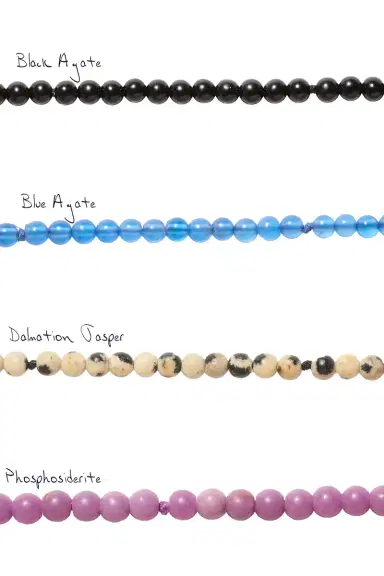 Marla Aaron Dalmation Jasper Srand Necklace | Thumbnail 3 Marla Aaron Dalmation Jasper Srand Necklace | Thumbnail 3