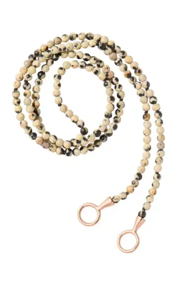 Marla Aaron Dalmation Jasper Srand Necklace | Thumbnail 1 Marla Aaron Dalmation Jasper Srand Necklace | Thumbnail 1