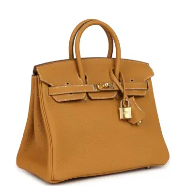 HERMÈS Hermes Birkin 25 Naturel Sable Togo Gold Hardware | Thumbnail 2 HERMÈS Hermes Birkin 25 Naturel Sable Togo Gold Hardware | Thumbnail 2