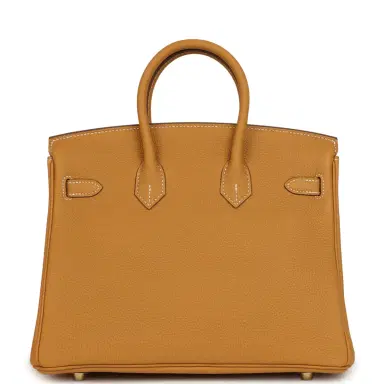 HERMÈS Hermes Birkin 25 Naturel Sable Togo Gold Hardware | Thumbnail 4 HERMÈS Hermes Birkin 25 Naturel Sable Togo Gold Hardware | Thumbnail 4