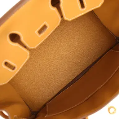 HERMÈS Hermes Birkin 25 Naturel Sable Togo Gold Hardware | Thumbnail 8 HERMÈS Hermes Birkin 25 Naturel Sable Togo Gold Hardware | Thumbnail 8
