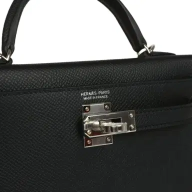 HERMÈS Hermes Kelly Sellier 20 Black Epsom Palladium Hardware | Thumbnail 7 HERMÈS Hermes Kelly Sellier 20 Black Epsom Palladium Hardware | Thumbnail 7