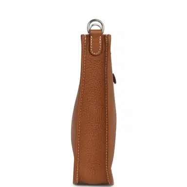 HERMÈS Pre-owned Hermes Evelyne TPM Gold Clemence Palladium Hardware | Thumbnail 3 HERMÈS Pre-owned Hermes Evelyne TPM Gold Clemence Palladium Hardware | Thumbnail 3