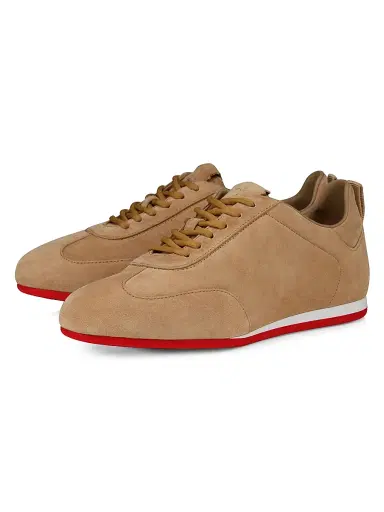 Christian Louboutin Women's Eleonora Flex Suede Sneakers | Thumbnail 2 Christian Louboutin Women's Eleonora Flex Suede Sneakers | Thumbnail 2