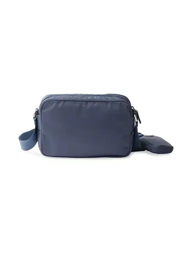 Prada Women's Re-Nylon Shoulder Bag - Navy Blue | Thumbnail 3 Prada Women's Re-Nylon Shoulder Bag - Navy Blue | Thumbnail 3