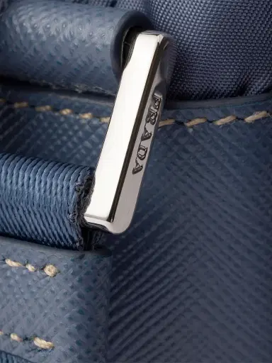 Prada Women's Re-Nylon Shoulder Bag - Navy Blue | Thumbnail 6 Prada Women's Re-Nylon Shoulder Bag - Navy Blue | Thumbnail 6