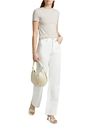 Citizens of Humanity Women's Annina Wide-Leg Jeans - Soft White | Thumbnail 2 Citizens of Humanity Women's Annina Wide-Leg Jeans - Soft White | Thumbnail 2