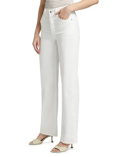 Citizens of Humanity Women's Annina Wide-Leg Jeans - Soft White | Thumbnail 4 Citizens of Humanity Women's Annina Wide-Leg Jeans - Soft White | Thumbnail 4