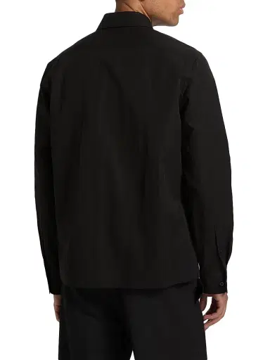 Vince Men's Patch Pocket Cotton-Blend Shirt Jacket - Black - Size XXL | Thumbnail 5 Vince Men's Patch Pocket Cotton-Blend Shirt Jacket - Black - Size XXL | Thumbnail 5
