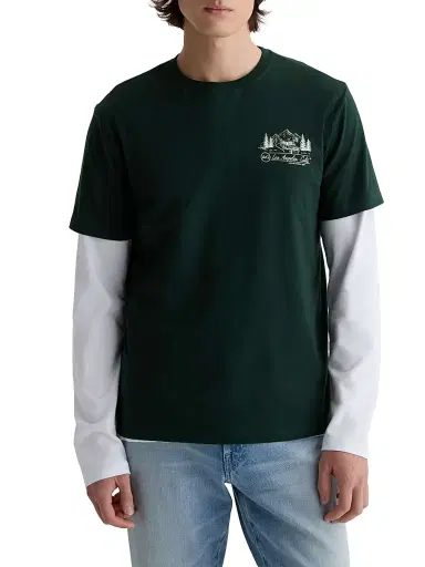 AG Jeans Men's Bryce California Road Trip Crewneck T-Shirt - California Road Trip | Thumbnail 3 AG Jeans Men's Bryce California Road Trip Crewneck T-Shirt - California Road Trip | Thumbnail 3