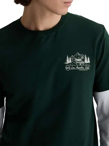 AG Jeans Men's Bryce California Road Trip Crewneck T-Shirt - California Road Trip | Thumbnail 7 AG Jeans Men's Bryce California Road Trip Crewneck T-Shirt - California Road Trip | Thumbnail 7
