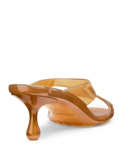 Jimmy Choo Women's Jelly Drop 50MM Sandals - Amber | Thumbnail 3 Jimmy Choo Women's Jelly Drop 50MM Sandals - Amber | Thumbnail 3