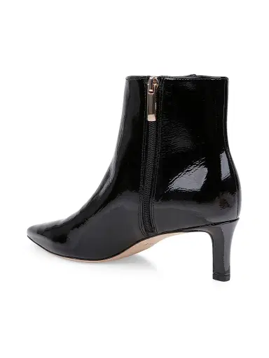 L'Agence Women's Lilly 75MM Patent Leather Ankle Boots - Black Patent - Size 9 | Thumbnail 3 L'Agence Women's Lilly 75MM Patent Leather Ankle Boots - Black Patent - Size 9 | Thumbnail 3