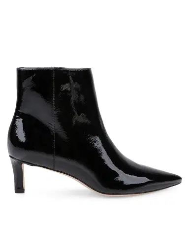 L'Agence Women's Lilly 75MM Patent Leather Ankle Boots - Black Patent - Size 9 | Thumbnail 1 L'Agence Women's Lilly 75MM Patent Leather Ankle Boots - Black Patent - Size 9 | Thumbnail 1
