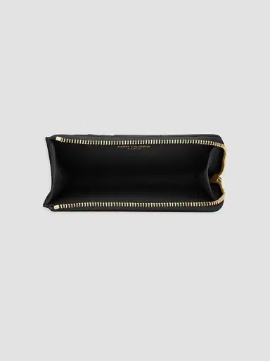 Saint Laurent Women's Cassandre Bijou Zip Card Case - Black | Thumbnail 2 Saint Laurent Women's Cassandre Bijou Zip Card Case - Black | Thumbnail 2