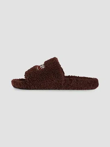 Balenciaga Men's Furry Slide Sandals - Brown | Thumbnail 5 Balenciaga Men's Furry Slide Sandals - Brown | Thumbnail 5