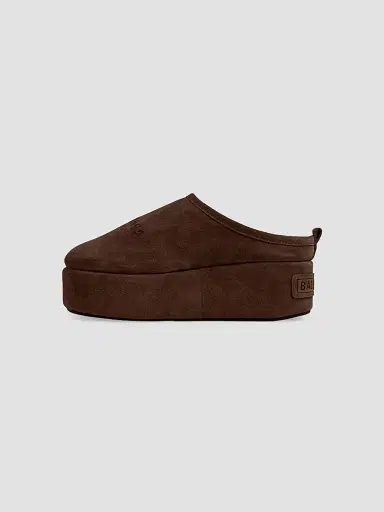 Balenciaga Women's Alaska Soft Platform Mules - Light Espresso | Thumbnail 7 Balenciaga Women's Alaska Soft Platform Mules - Light Espresso | Thumbnail 7