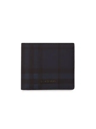 Burberry Men's City Check Bifold Wallet | Thumbnail 1 Burberry Men's City Check Bifold Wallet | Thumbnail 1