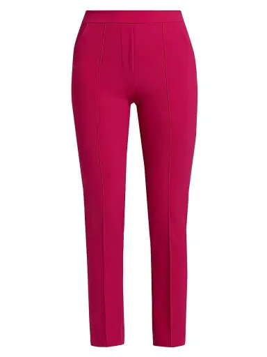 Chiara Boni La Petite Robe Women's Nuccia Crop Pants - Mauve Pink - Size 16 | Thumbnail 1 Chiara Boni La Petite Robe Women's Nuccia Crop Pants - Mauve Pink - Size 16 | Thumbnail 1