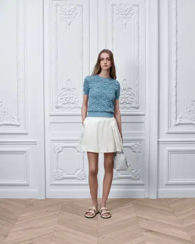 Dior Macrocannage Short-Sleeved Sweater | Thumbnail 3 Dior Macrocannage Short-Sleeved Sweater | Thumbnail 3