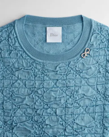 Dior Macrocannage Short-Sleeved Sweater | Thumbnail 6 Dior Macrocannage Short-Sleeved Sweater | Thumbnail 6
