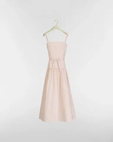 Dior Mid-Length Flared Dress with Belt | Thumbnail 2 Dior Mid-Length Flared Dress with Belt | Thumbnail 2