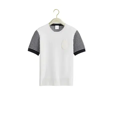 Dior Dior Médaillon Short-Sleeved Sweater | Thumbnail 1 Dior Dior Médaillon Short-Sleeved Sweater | Thumbnail 1