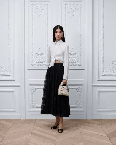 Dior Mid-Length Flared Skirt | Thumbnail 3 Dior Mid-Length Flared Skirt | Thumbnail 3