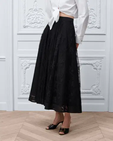 Dior Mid-Length Flared Skirt | Thumbnail 4 Dior Mid-Length Flared Skirt | Thumbnail 4