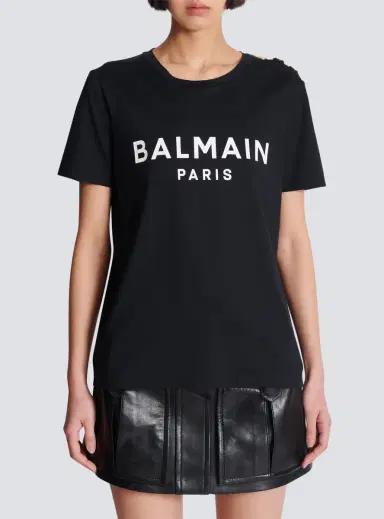 Balmain T-shirt with Paris print | Thumbnail 7 Balmain T-shirt with Paris print | Thumbnail 7