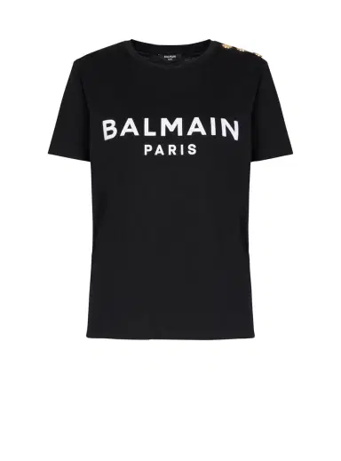 Balmain T-shirt with Paris print | Thumbnail 1 Balmain T-shirt with Paris print | Thumbnail 1