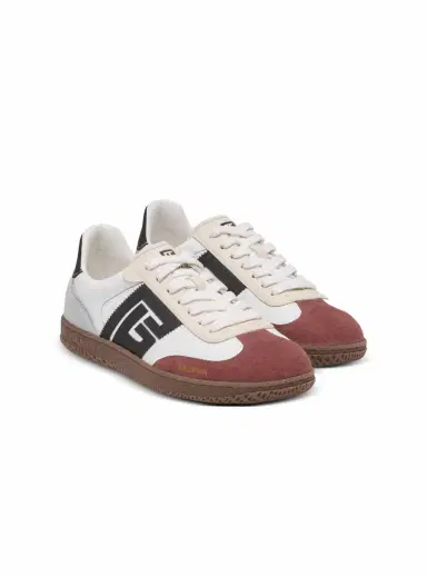 Balmain Swan suede and nylon sneakers | Thumbnail 3 Balmain Swan suede and nylon sneakers | Thumbnail 3