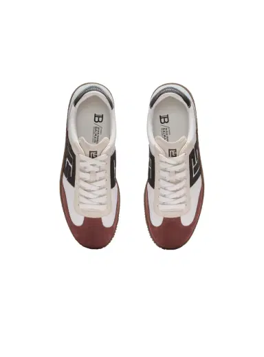Balmain Swan suede and nylon sneakers | Thumbnail 8 Balmain Swan suede and nylon sneakers | Thumbnail 8