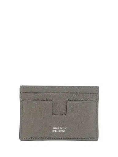 Tom Ford Men's T-Line Grain Leather Card Holder | Thumbnail 1 Tom Ford Men's T-Line Grain Leather Card Holder | Thumbnail 1