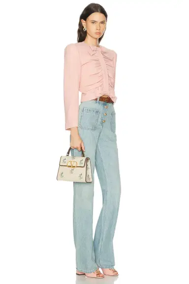 Valentino Garavani V Sling Small Top Handle Bag | Thumbnail 2 Valentino Garavani V Sling Small Top Handle Bag | Thumbnail 2