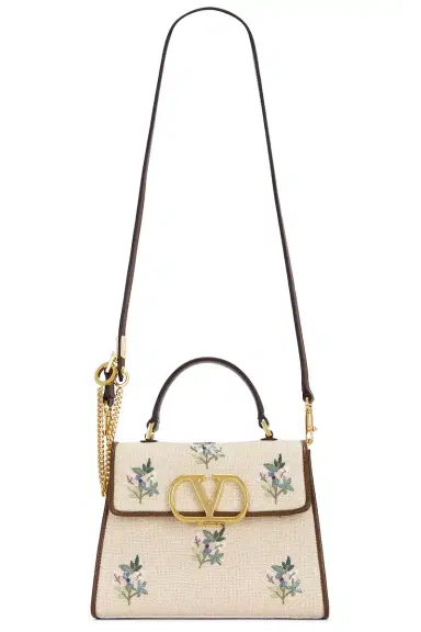 Valentino Garavani V Sling Small Top Handle Bag | Thumbnail 1 Valentino Garavani V Sling Small Top Handle Bag | Thumbnail 1