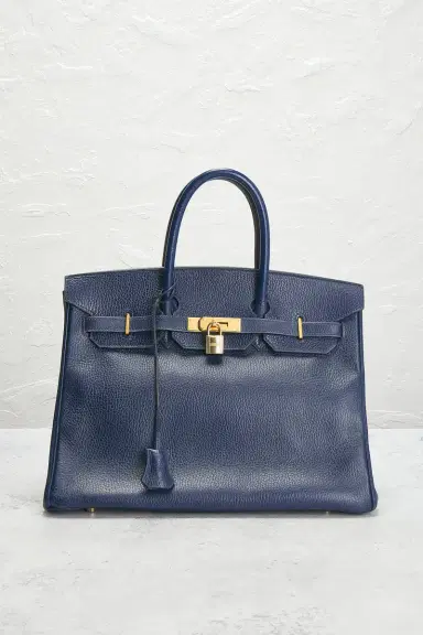 HERMÈS Ardennes Birkin 35 Retourne Handbag | Thumbnail 2 HERMÈS Ardennes Birkin 35 Retourne Handbag | Thumbnail 2