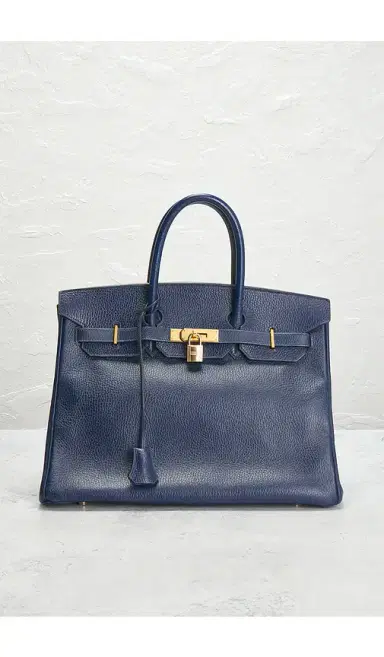 HERMÈS Ardennes Birkin 35 Retourne Handbag | Thumbnail 12 HERMÈS Ardennes Birkin 35 Retourne Handbag | Thumbnail 12