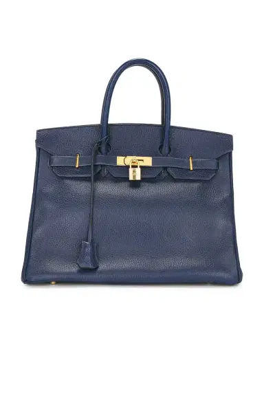 HERMÈS Ardennes Birkin 35 Retourne Handbag | Thumbnail 1 HERMÈS Ardennes Birkin 35 Retourne Handbag | Thumbnail 1