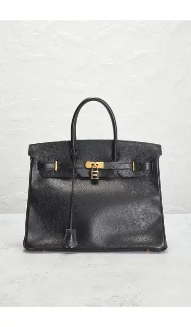HERMÈS 1996 Ardennes Birkin 35 Retourne Handbag | Thumbnail 12 HERMÈS 1996 Ardennes Birkin 35 Retourne Handbag | Thumbnail 12