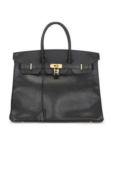 HERMÈS 1996 Ardennes Birkin 35 Retourne Handbag | Thumbnail 1 HERMÈS 1996 Ardennes Birkin 35 Retourne Handbag | Thumbnail 1