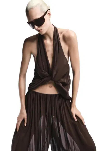 REVOLVE LOS ANGELES Adela Georgette Silk Top | Thumbnail 1 REVOLVE LOS ANGELES Adela Georgette Silk Top | Thumbnail 1