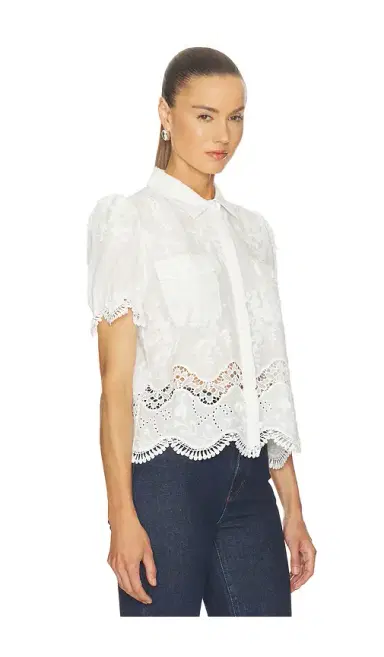 Generation Love Mina 3d Voile Shirt | Thumbnail 2 Generation Love Mina 3d Voile Shirt | Thumbnail 2